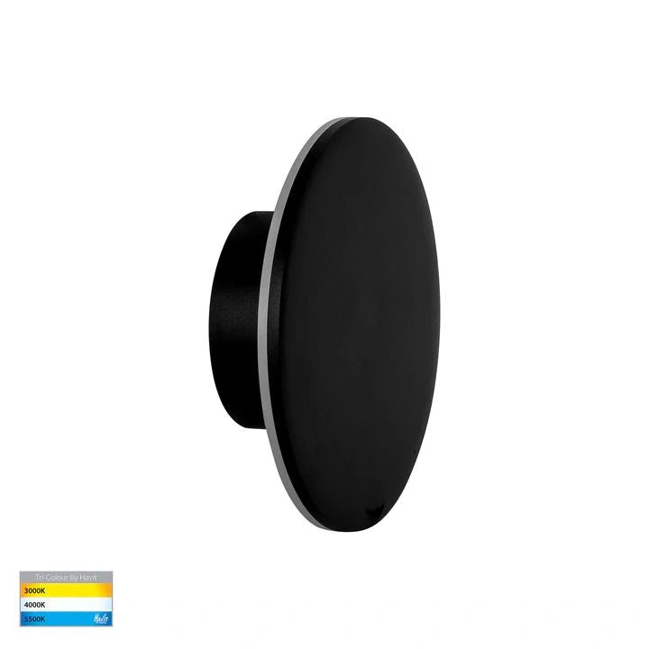 HV3591T- Halo 150mm TRI Colour 7W LED Wall Light WALL LIGHT