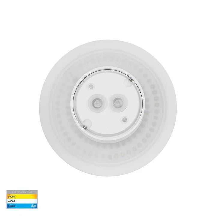HV3591T- Halo 150mm TRI Colour 7W LED Wall Light WALL LIGHT