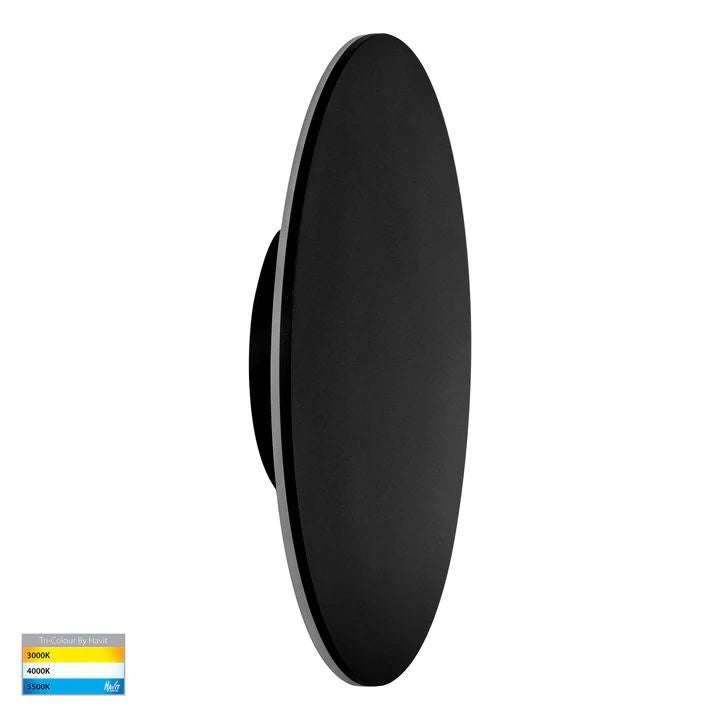 HV3594T- Halo 300mm 24W TRI Colour LED Wall Light WALL LIGHT