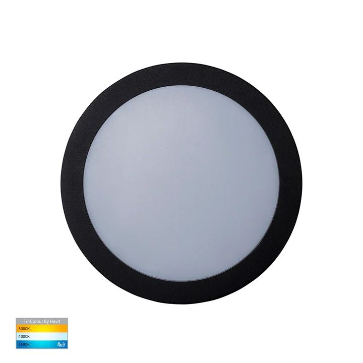 HV36003T-BLK- Roto Black LED Bunker Light BUNKER