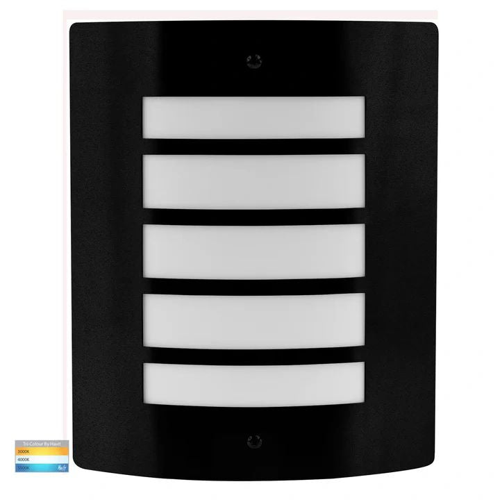 HV36042T- Mask 316 Stainless Steel LED Wall Light BLACK WALL LIGHT