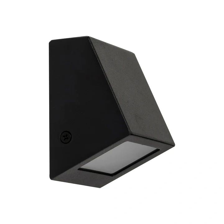 HV3608T- Taper 1.5W Black Wedge Step Light BLACK step light
