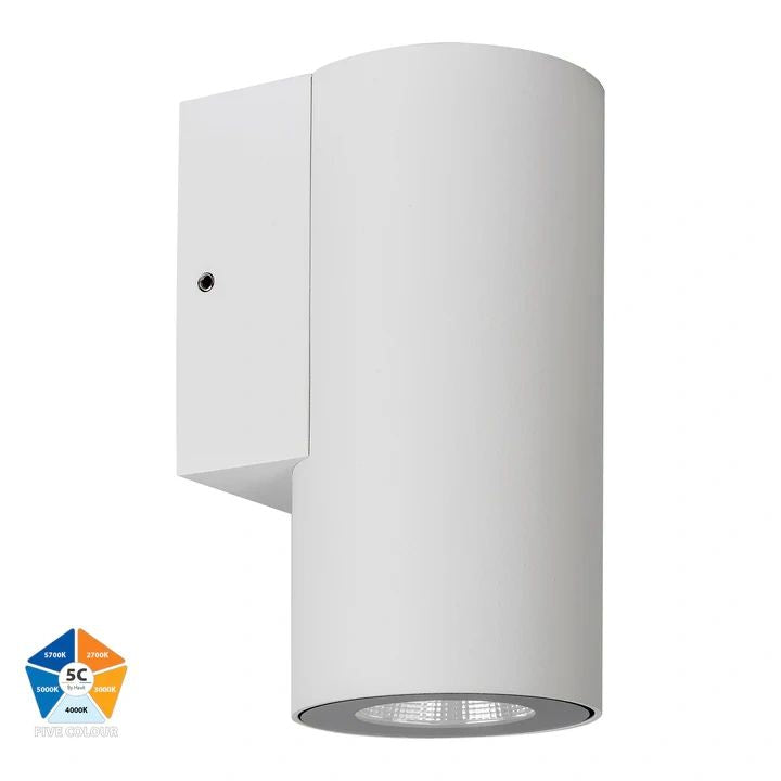 HV3625S- Aries Fixed Down LED Wall Light ALUMINIUM WHITE WALL LIGHT
