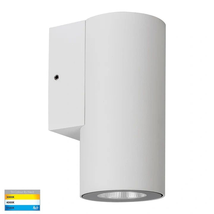 HV3625T- Aries 6W Fixed Down LED Wall Light WHITE WALL LIGHT
