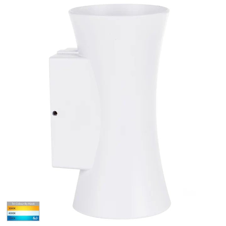 HV3635T- Savannah Up & Down LED Wall Light WHITE WALL LIGHT
