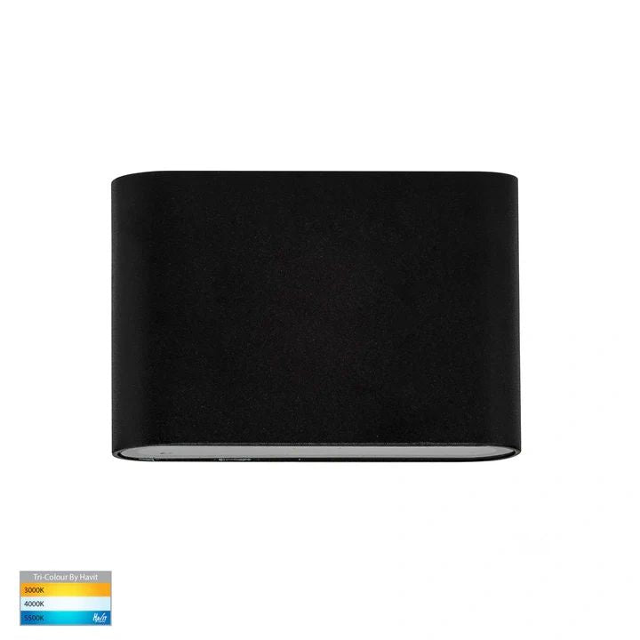 HV3641T- Lisse Fixed Down TRI Colour LED Wall Light 240v WALL LIGHT