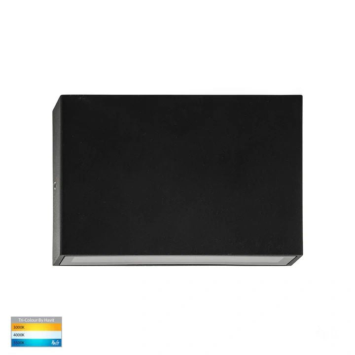 HV3645T- Essil Fixed Down 4W LED Wall Light BLACK WALL LIGHT