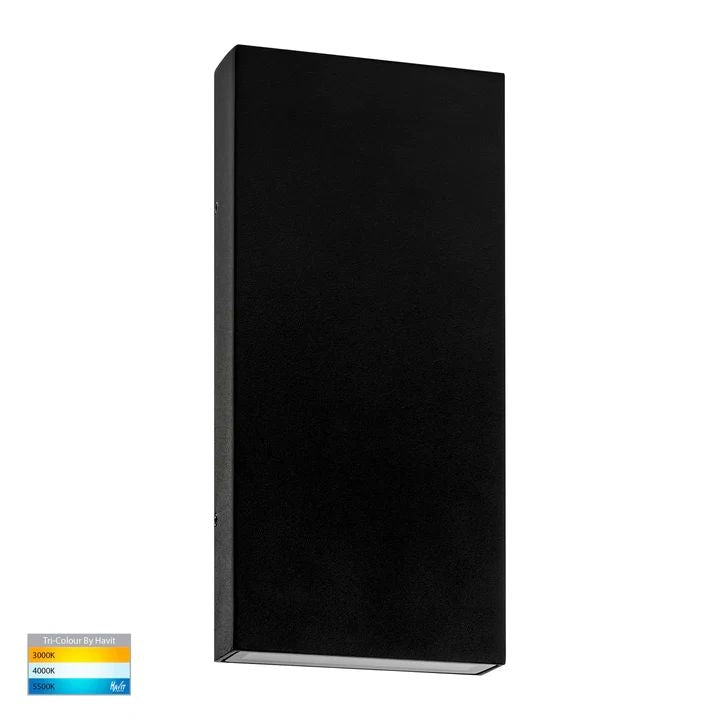 HV3649T- Essil 6W Up & Down LED Wall Light BLACK WALL LIGHT