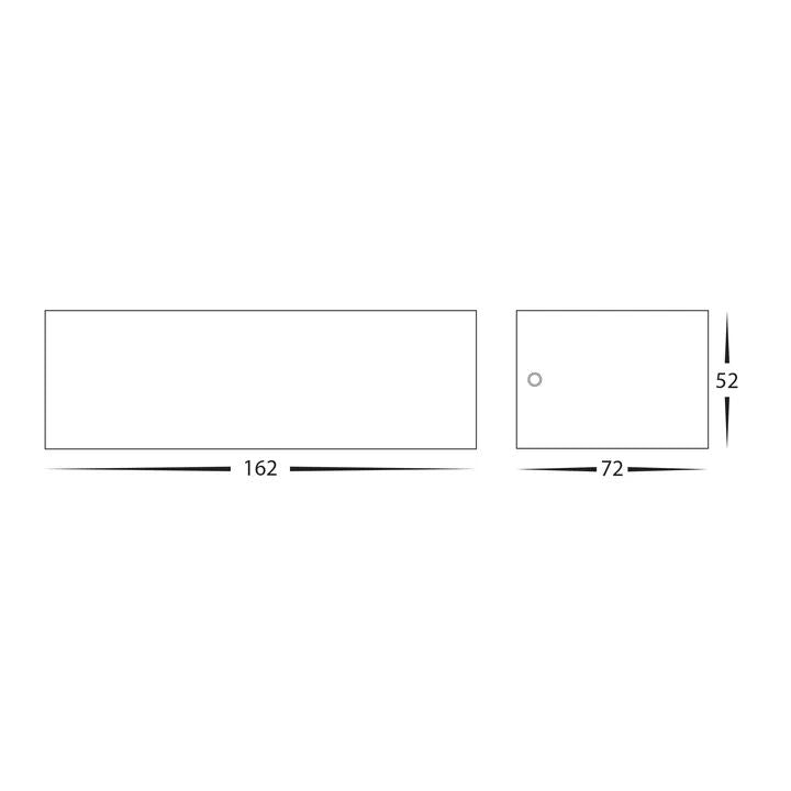 HV3655T- Siena White LED 160mm Up & Down Wall Light WALL LIGHT