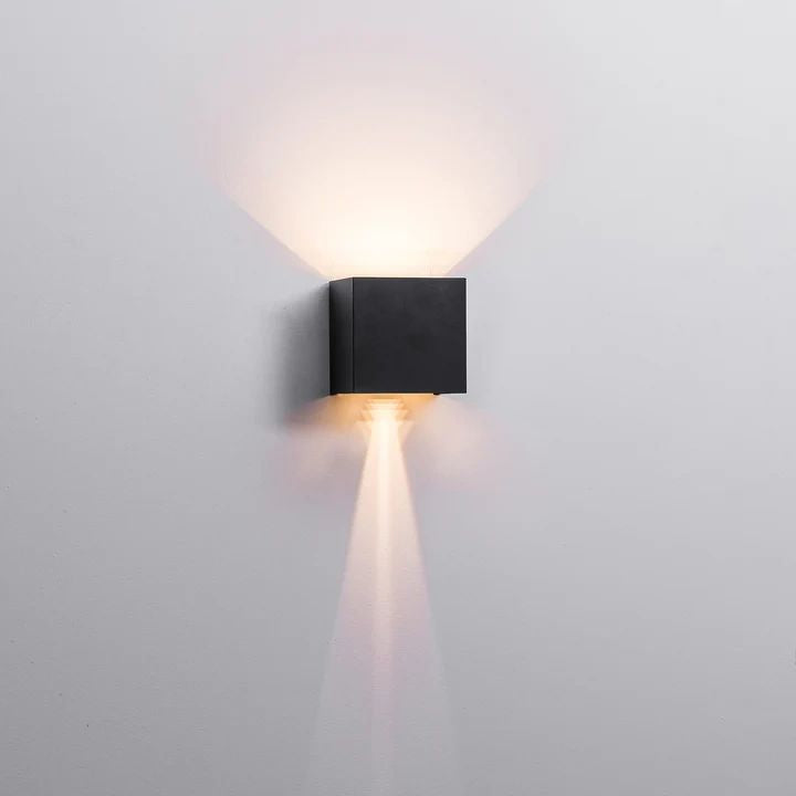 HV3658T-SQ- Versa Square 100mm Up & Down Wall Light WALL LIGHT