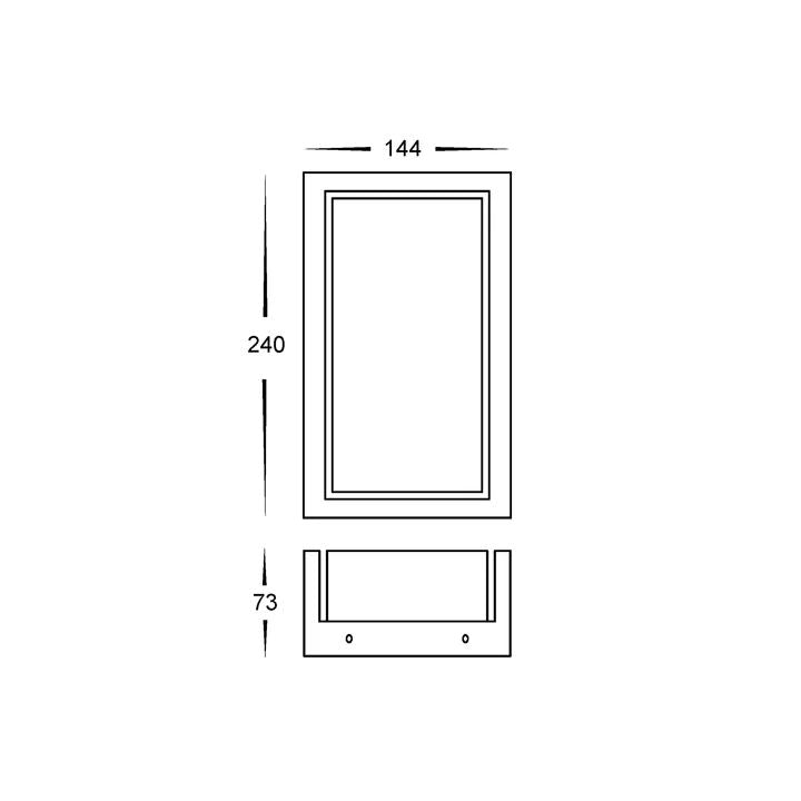 HV3668T- Nepean LED Wall Light WALL LIGHT