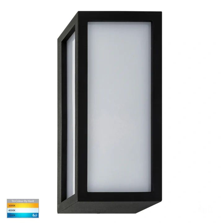 HV3669T- Jasper LED Wall Light BLACK WALL LIGHT