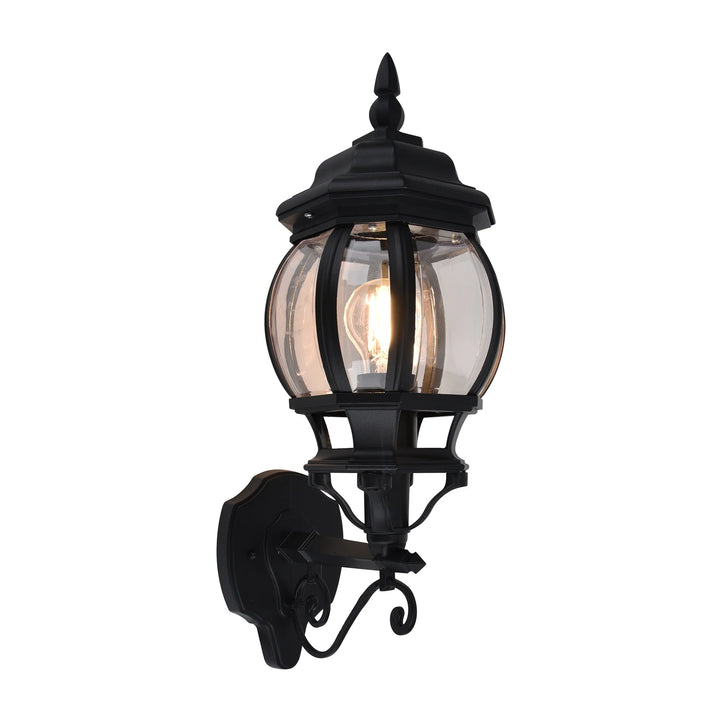 HV3673W-BLK - Trener Aluminium Black Wall Light WALL LIGHT