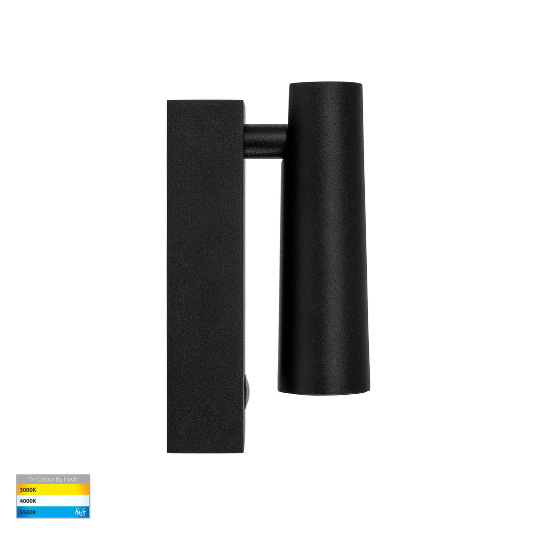 HV3686T- Lesen Black/White Single Adjustable Wall Light WALL LIGHT