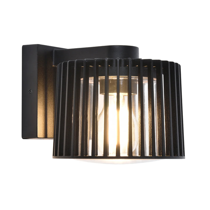 HV3694W-BLK - Lumo Aluminium Black Wall Light WALL LIGHT