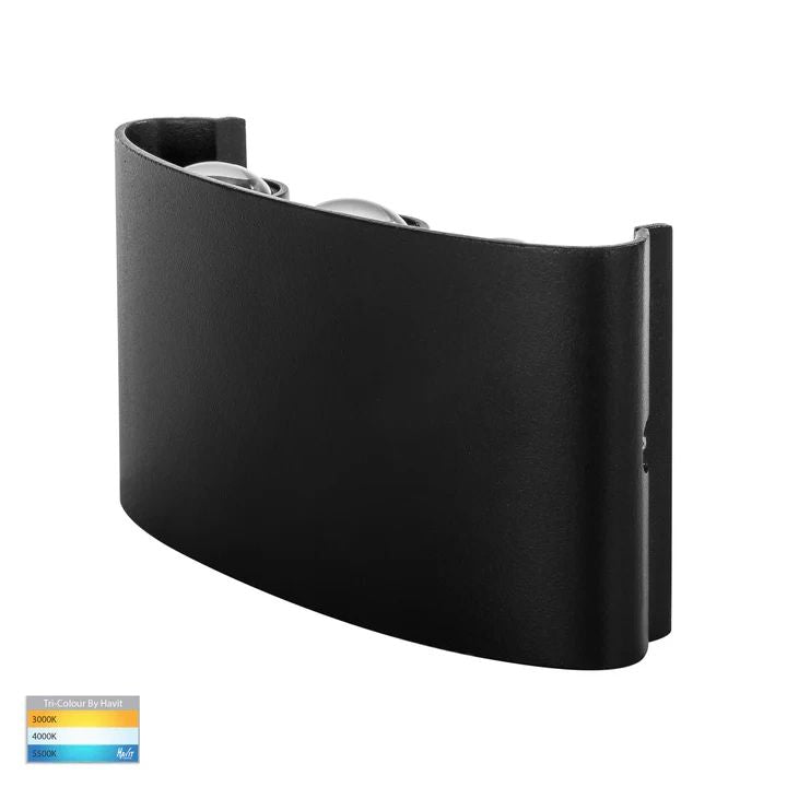 HV3696T- Maro 168mm Up & Down TRI Colour LED Wall Light WALL LIGHT