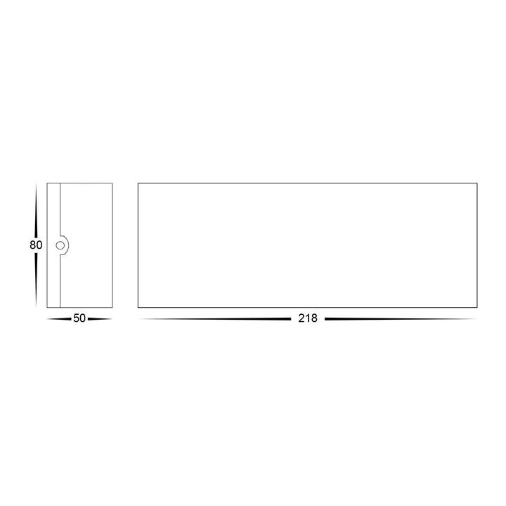 HV3697T- Maro. 218mm Up & Down TRI Colour LED Wall Light WALL LIGHT