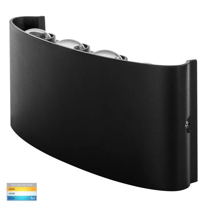 HV3697T- Maro. 218mm Up & Down TRI Colour LED Wall Light WALL LIGHT
