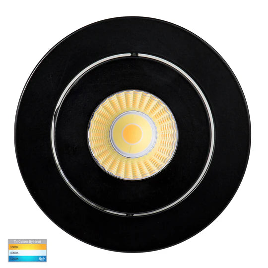 HV5512T - Prime Black/White Tilt LED Downlight Downlight