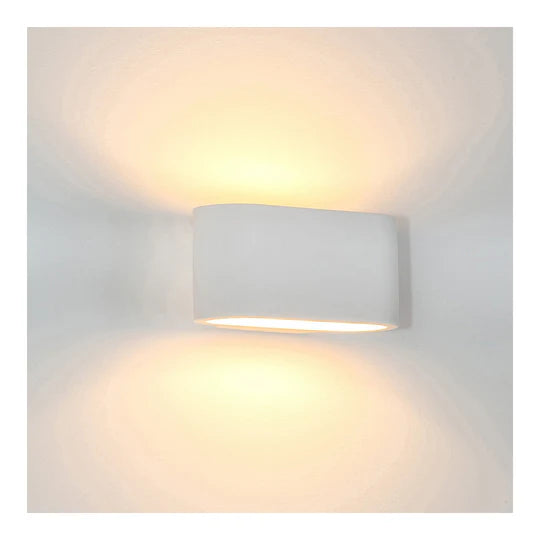 HV8027-WHT- Concept LED Plaster Light WALL LIGHT