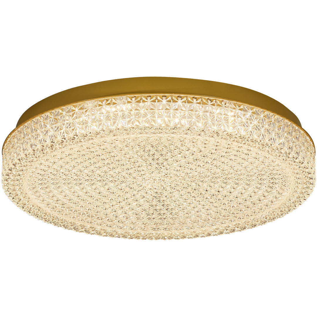 Calibo Ibis Crystalline Round LED CTC Light Large Ceiling light