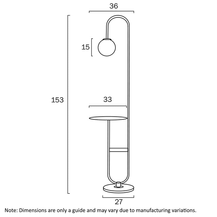 TELBIX INEZ FLOOR LAMP Floor Lamp