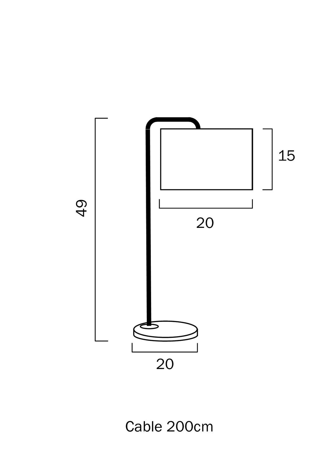TELBIX INGRID TABLE LAMP TABLE LAMP