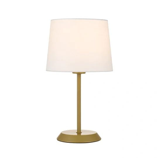 TELBIX JAXON TABLE LAMP GOLD IVORY TABLE LAMP