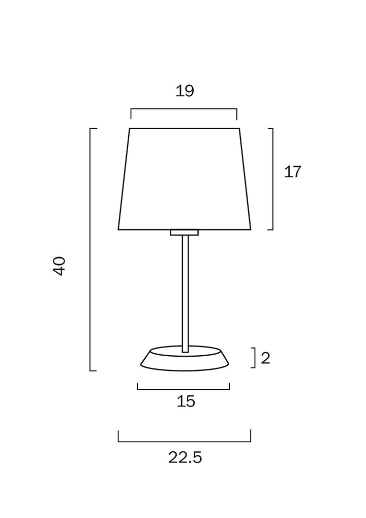 TELBIX JAXON TABLE LAMP TABLE LAMP