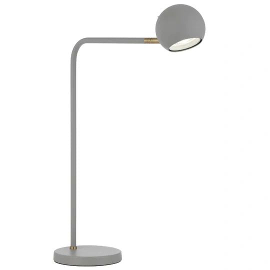 Telbix JEREMY TABLE LAMP Grey TABLE LAMP
