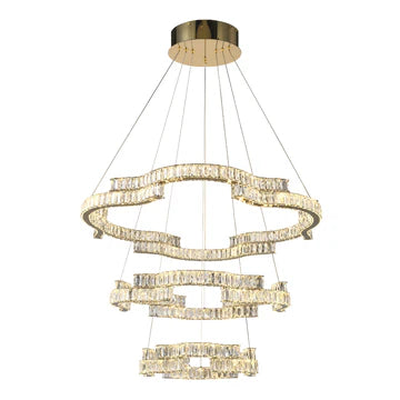 JURA 3 TIER PENDANT Gold Pendant