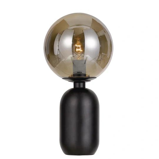 TELBIX KADE TABLE LAMP BLACK SMOKE TABLE LAMP