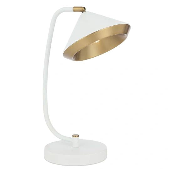Telbix LARSON TABLE LAMP White TABLE LAMP