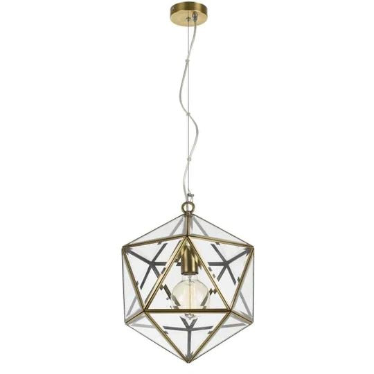 TELBIX LAZLO 30 PENDANT SOLID BRASS ANTIQUE BRASS Pendant