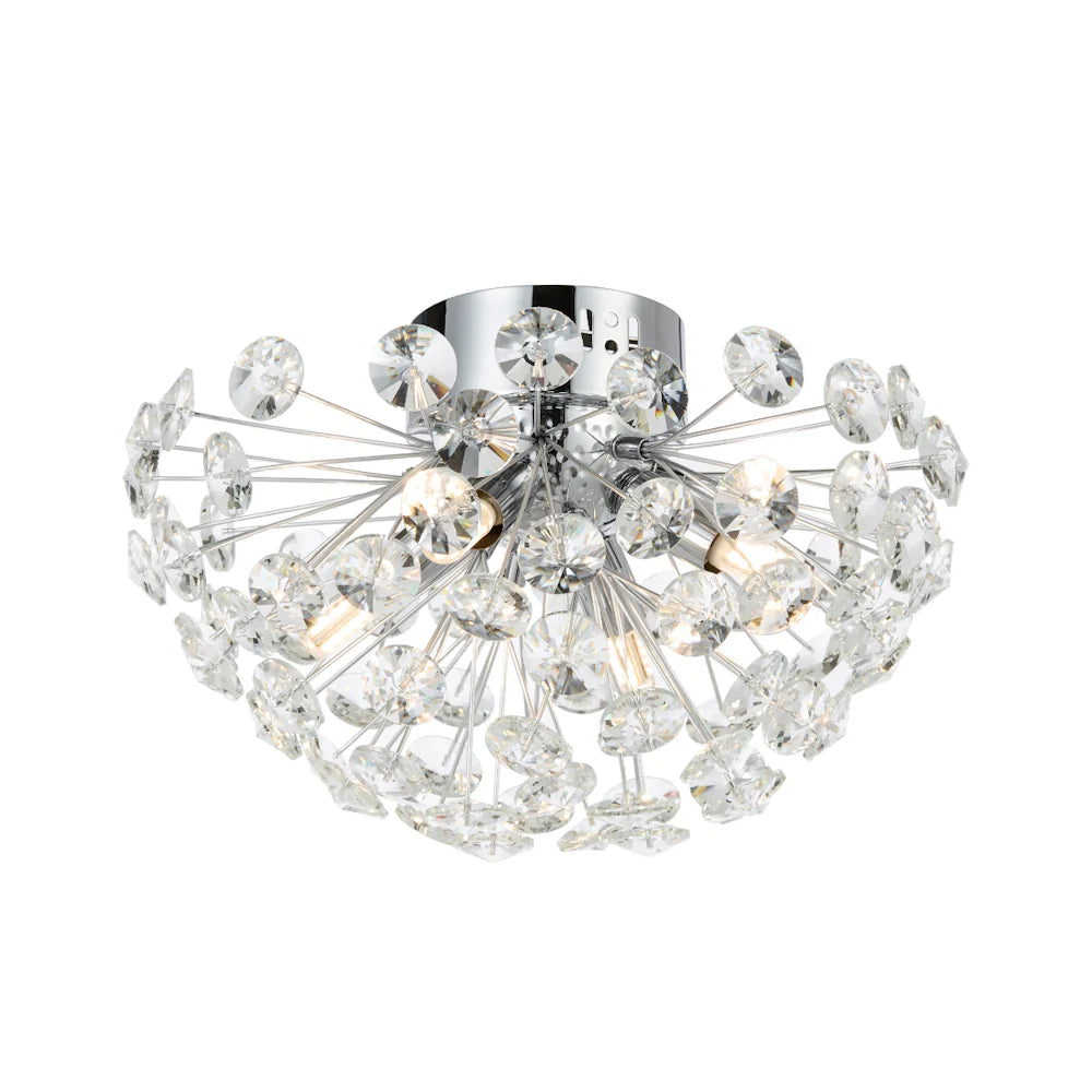 LERIDA 4 LIGHT CTC Chrome Ceiling light