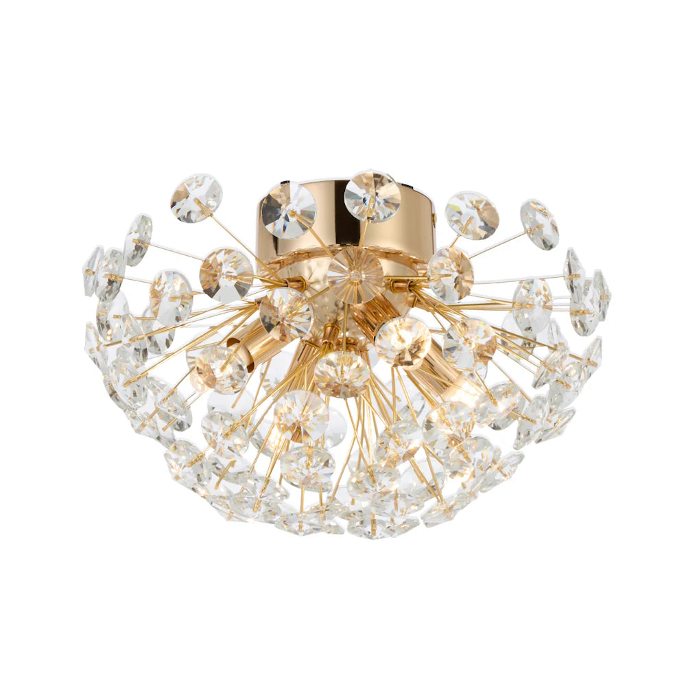 LERIDA 4 LIGHT CTC Gold Ceiling light