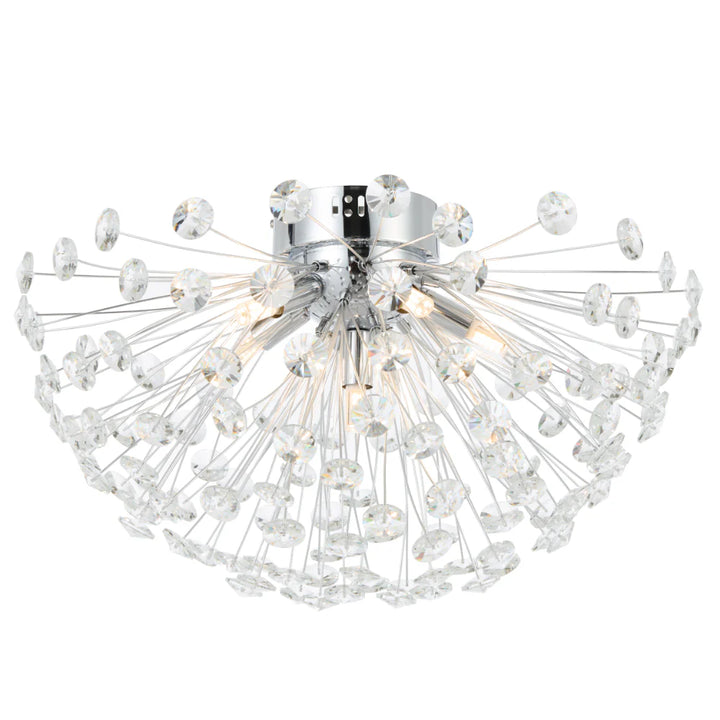 LERIDA 6 LIGHT CTC Chrome Ceiling light