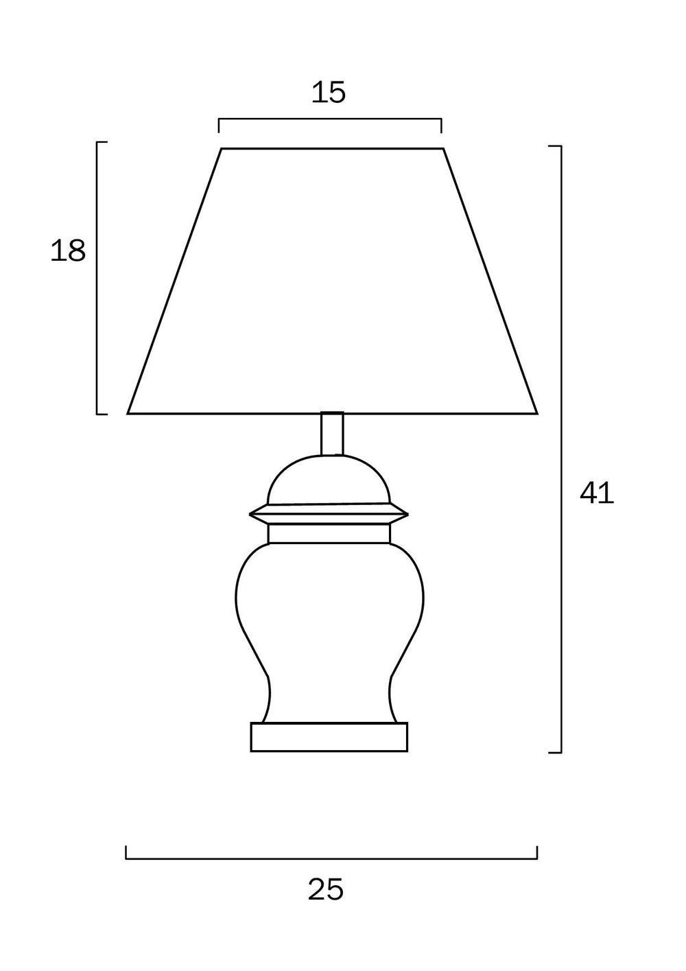 TELBIX LING TABLE LAMP TABLE LAMP