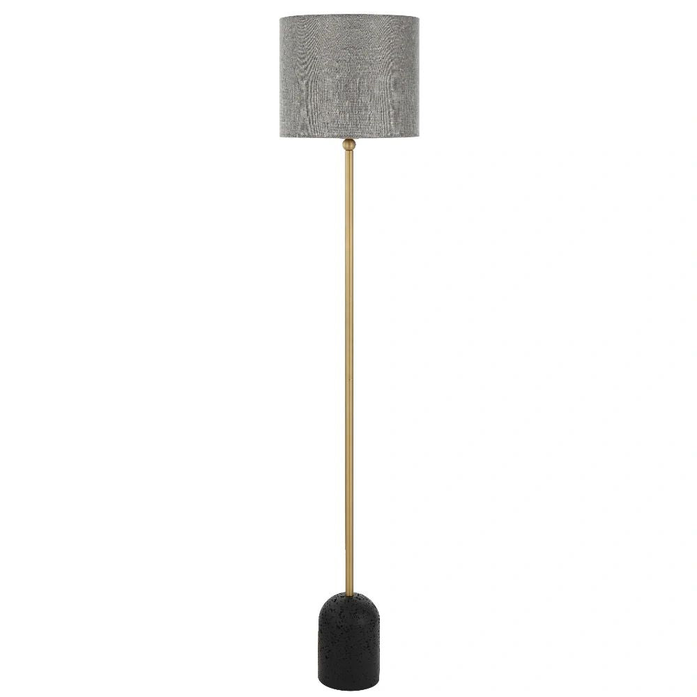 Telbix LIVIA FLOOR LAMP Black Floor Lamp