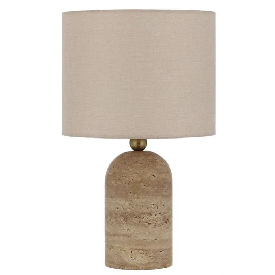 Telbix LIVIA TABLE LAMP Beige TABLE LAMP