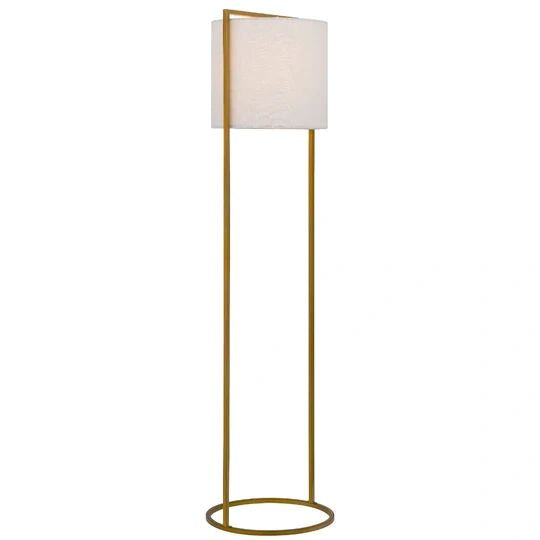 TELBIX LOFTUS FLOOR LAMP ANTIQUE GOLD Floor Lamp