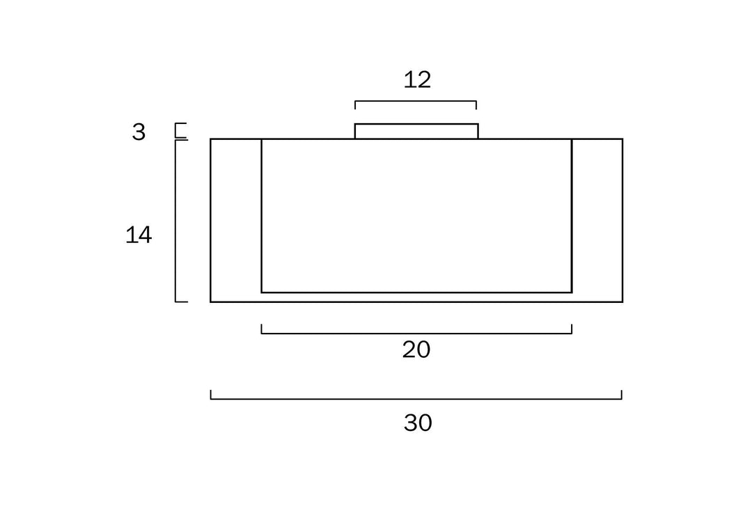 TELBIX LORIA 30 BATTEN FIX BATTEN FIX