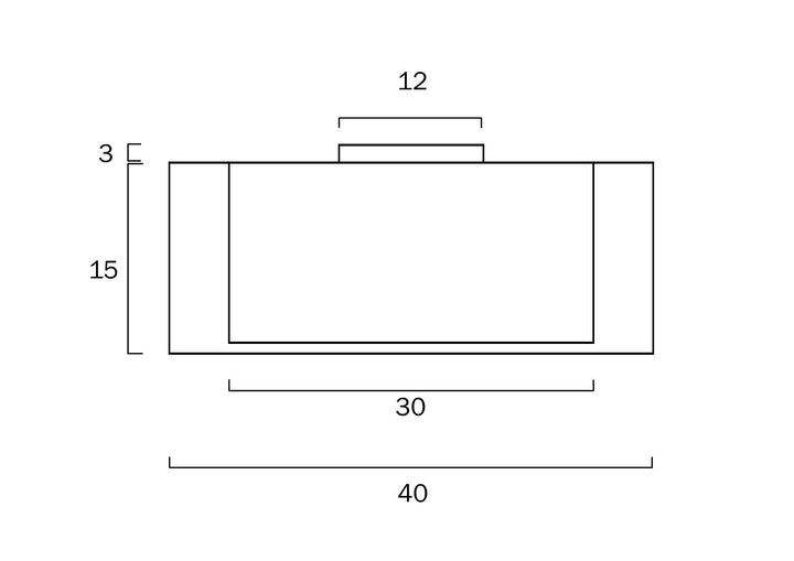 TELBIX LORIA 40 BATTEN FIX BATTEN FIX