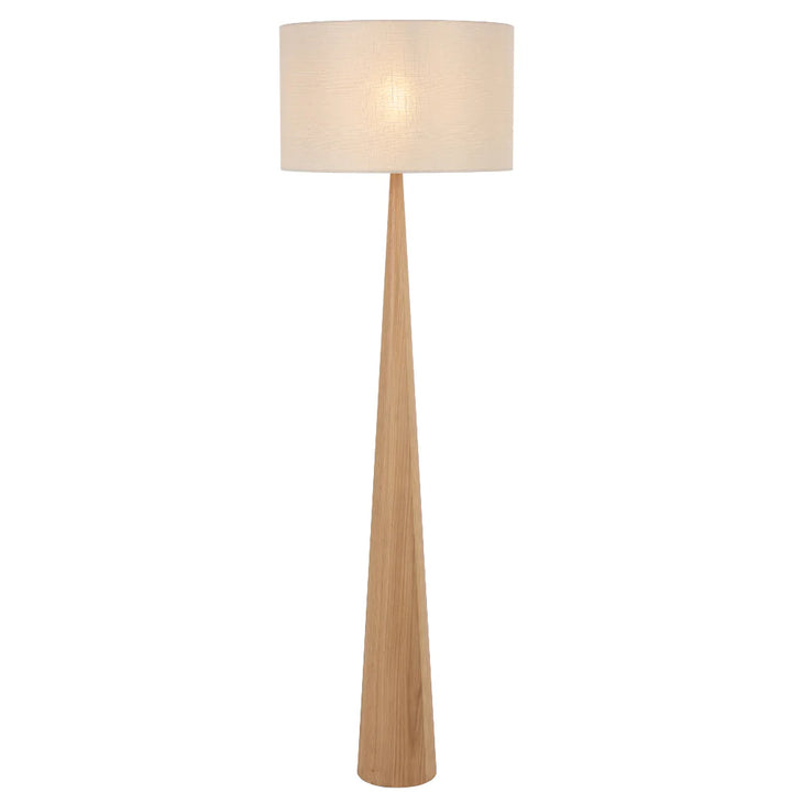 LOVISA FLOOR LAMP Oak Floor Lamp