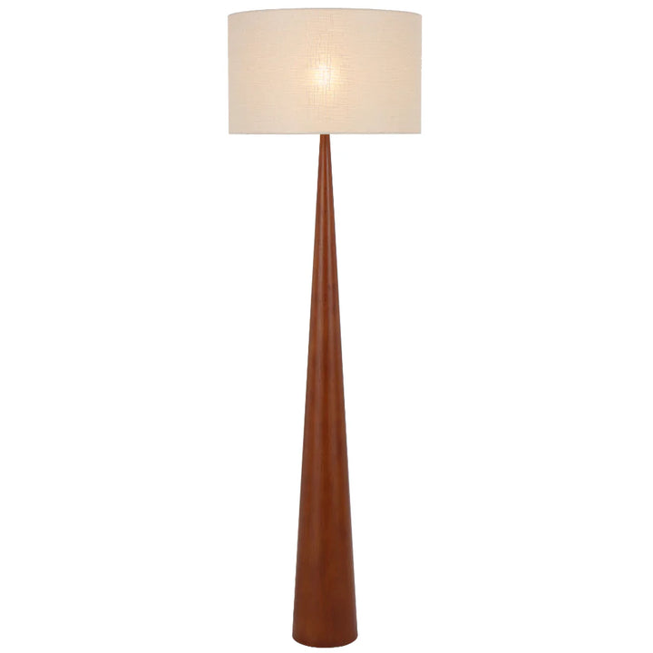 LOVISA FLOOR LAMP Walnut Floor Lamp