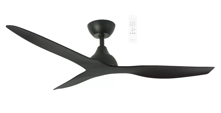 Avoca DC 48″ & 52″ Smart Ceiling Fan With WIFI Remote Control Black Ceiling Fan