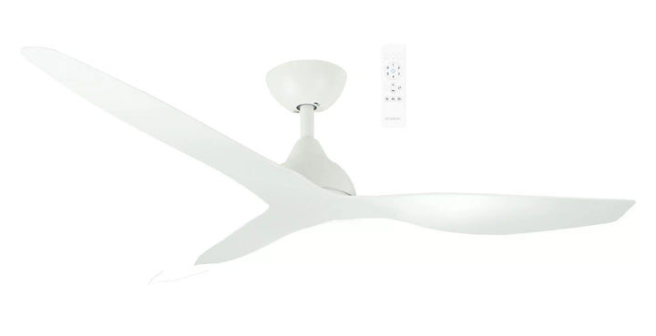 Avoca DC 48″ & 52″ Smart Ceiling Fan With WIFI Remote Control White Ceiling Fan