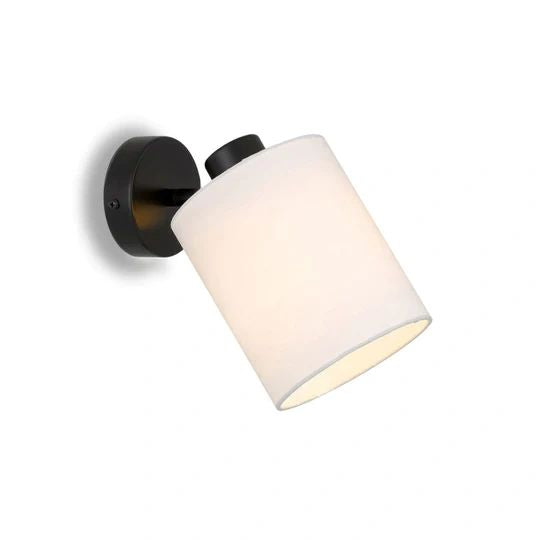 TELBIX MALONE WALL LAMP BLACK WHITE WALL LIGHT