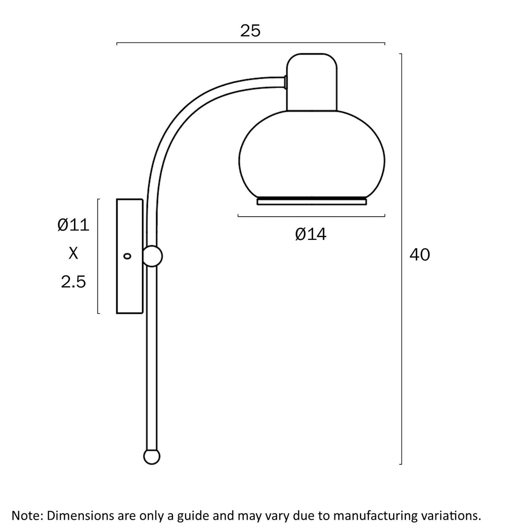 Telbix MARBELL WALL LIGHT WALL LIGHT