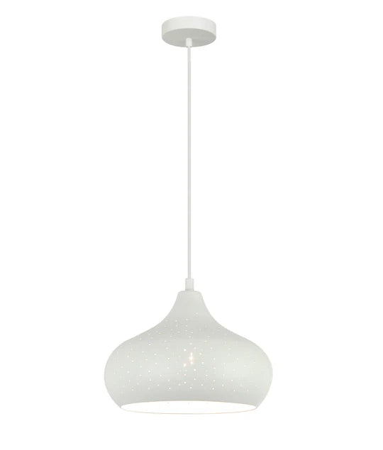 MARRAKESH: Bohemian Interior Champagne Glass Shape Pendant Light White Pendant